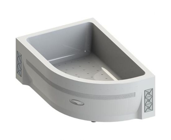 Высокий поддон Радомир к душевому углу Соул 2 120x80 1-11-0-1-0-009 