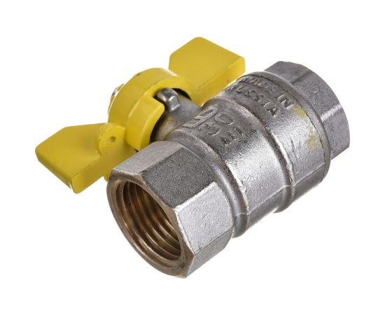 Шаровой кран LD Pride латунь никель, газ Ду15 Ру40 ВР 007-8029 537156 