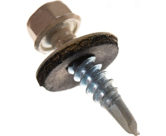 Кровельный саморез крепежная техника слоновая кость RAL 1014, 5.5х25 мм, 250 шт 420408 БК 