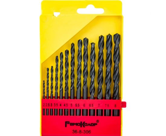 Набор сверл по металлу 13 шт. РемоКолор 36-8-306 