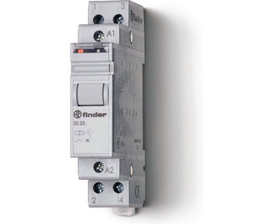 Модульное импульсное реле Finder 1НО + 1НЗ 16А, 240В AC, 202382400000 