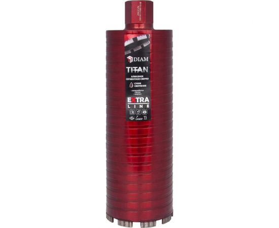 Сверло алмазное САСС Extra Line Titan (112x300 мм; 5 сегментов; 1 1/4UNC) Diam 313027 