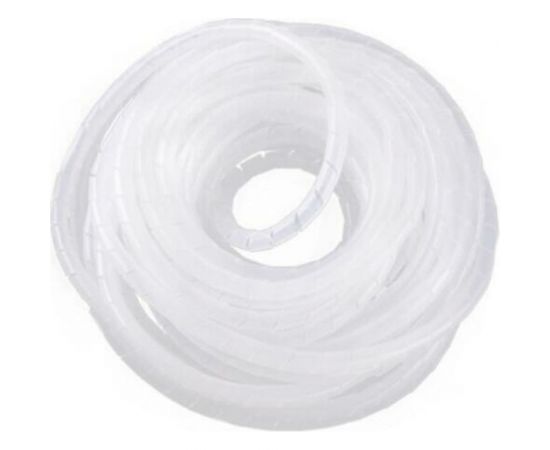 Спиральная монтажная лента HLT ЛСМ-08 пластиковая, белый (упаковка/10м) 084-02-02 4670042792124 