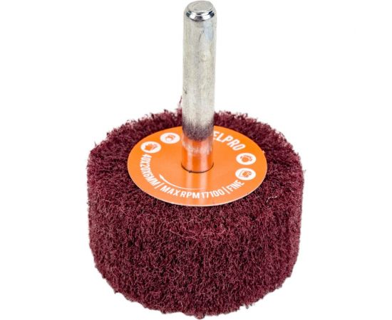 Щетка лепестковая нетканая ROXTOP на шпинделе (40х20х6 мм; Fine) RoxelPro 137424 