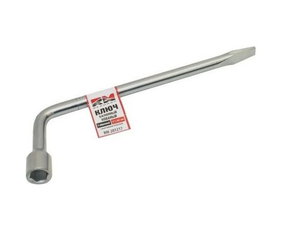 Баллонный ключ REDMARK кованый Г-образный 19 мм с монтажной лопаткой RM201219 