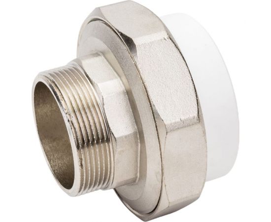 Муфта TEBO TR-TB комбинированная, разъемная, наружная резьба, американка, 63x2 O-ring 015022112 – изображение 4