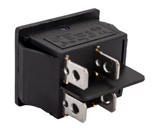 Клавиша Nord-Yada 250V 16А синяя с подсветкой (4контакта) ON-OFF (2шт в упаковке) 905461 – изображение 6