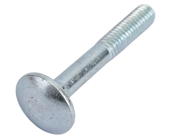 Мебельный болт Element DIN 603 6x40 белый цинк 40 шт 102710 – изображение 3