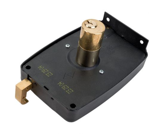 Накладной механический замок KALE KILIT 157A3M, 3MR, BS70, BL, 3K (Eng.), REV, SP, Ros, STB, к-к 157A3M00022 – изображение 3