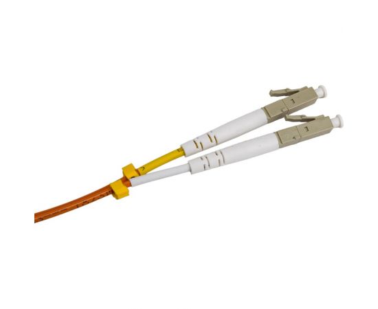 Волоконно-оптический патч-корд Hyperline FC-D2-50-LC/PR-ST/PR-H-1M-LSZH-OR (шнур) MM 50/125 27933 – изображение 3