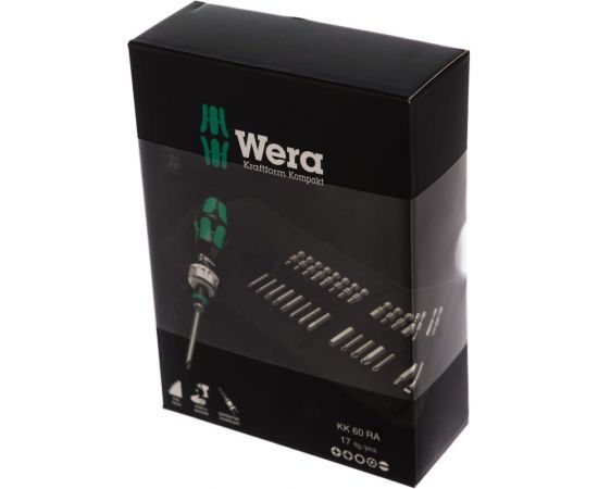 Набор 17 шт. Kraftform Kompakt 60RA WERA WE-051040 – изображение 2