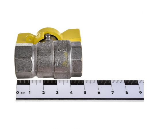 Шаровой кран LD Pride латунь никель, газ Ду15 Ру40 ВР 007-8029 537156 – изображение 3