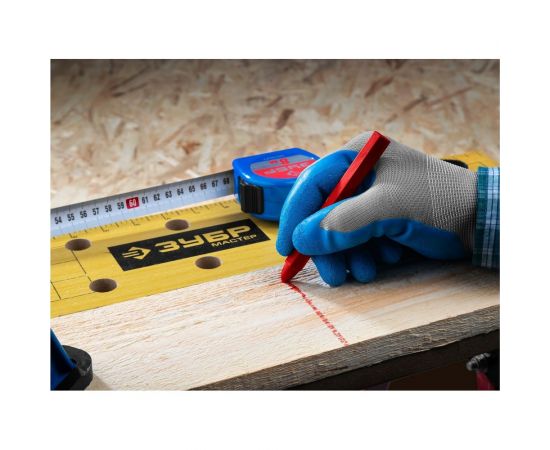 Разметочные восковые мелки ЗУБР МВР синие, 6 шт. 06330-7 – изображение 4