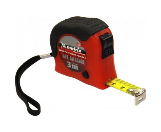 Рулетка 3 м х 16 мм Double fixation MATRIX 31052 – изображение 4