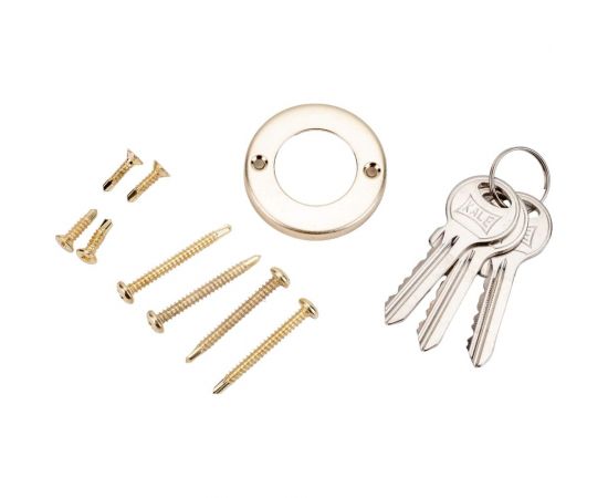 Накладной механический замок KALE KILIT 157A3M, 3MR, BS70, BL, 3K (Eng.), REV, SP, Ros, STB, к-к 157A3M00022 – изображение 4