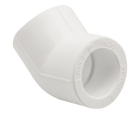 Уголок VRT 20x45 градусов, белый, Россия EVER plast 537476 – изображение 3