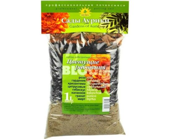 Субстрат Сады Аурики Цветущие 1 л 050855 