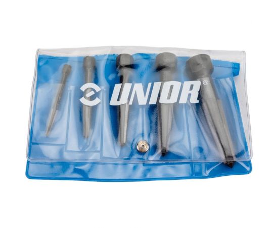Набор забивных экстракторов винтов Unior 3-18М, в пластиковой коробке 3838909168302 
