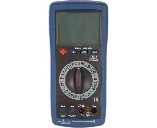 Цифровой мультиметр СЕМ DT-2008 480311 
