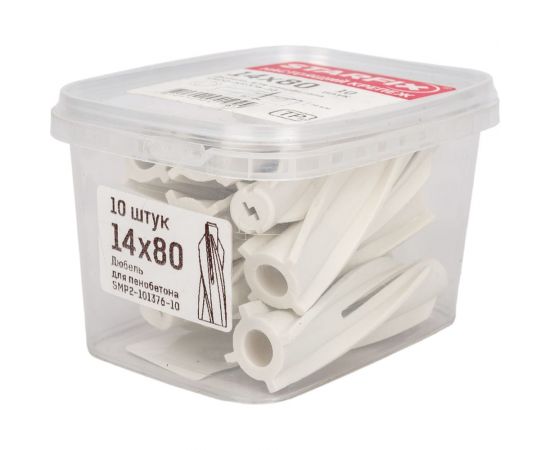 Дюбель для пенобетона STARFIX 14x80 мм 10 шт. SMP2-101376-10 