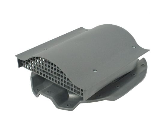 Кровельный аэратор Татполимер ТР-88/C серый 32189 