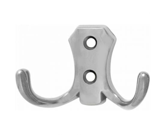 Крючок-вешалка НОРА-М №10 2-х рож. хром 14315 