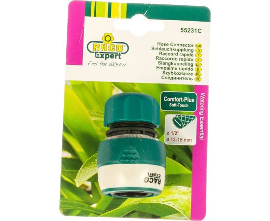 Соединитель "шланг-насадка" (1/2") для поливочных шлангов RACO 4248-55231C 