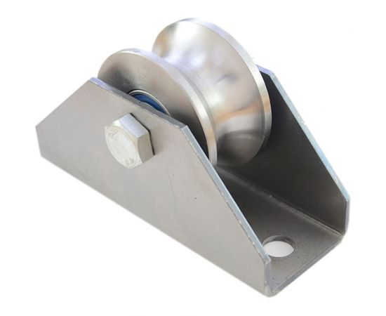 Ролик для ворот Rolik-Opt металл, d.65 мм, под трубу d.1"", на платформе С3609 