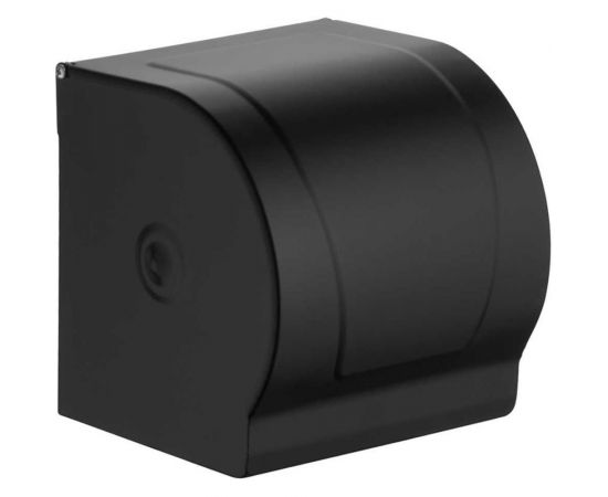 Держатель туалетной бумаги FASHUN алюминий, черный A7501-7 