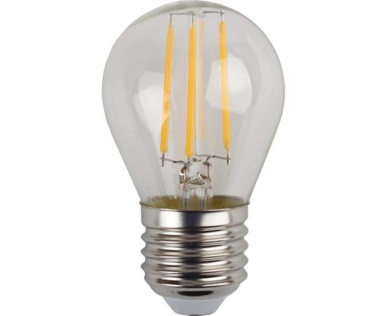 Светодиодная лампа ЭРА F-LED P45-7W-840-E27 филамент, шар, нейтральный Б0027949 