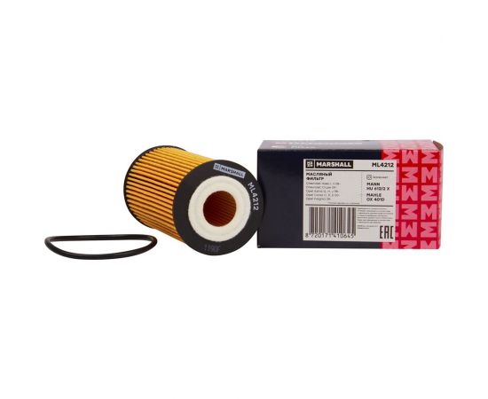 Фильтр масляный Chevrolet Aveo I, II 08- / Cruze 09-, Opel Astra G, H, J 98- / Corsa C, D, E MARSHALL ML4212 
