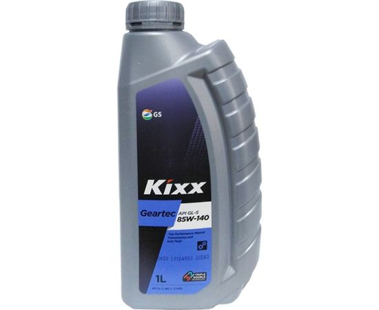 Полусинтетическое трансмиссионное масло KIXX GEARTEC GL-5 85W-140 1л L2984AL1E1 