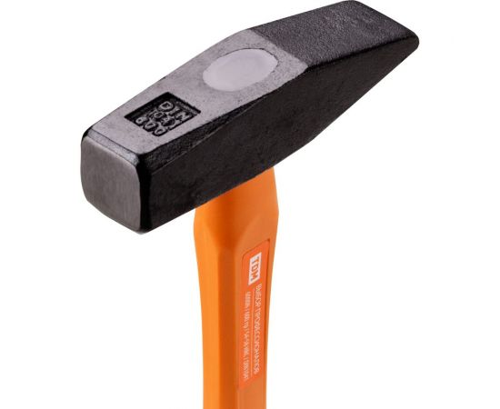 Слесарный молоток TDM 600 гр, кованый, с усиленной прорезиненной фибергласовой рукояткой Алмаз SQ1036-0114 – изображение 10