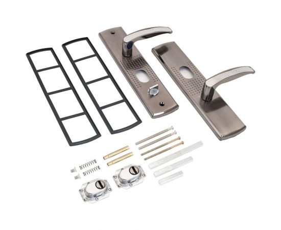 Универсальный комплект ручек для металлических дверей Аллюр РН-А222-1-L (подсветка; левая) 5381 – изображение 4