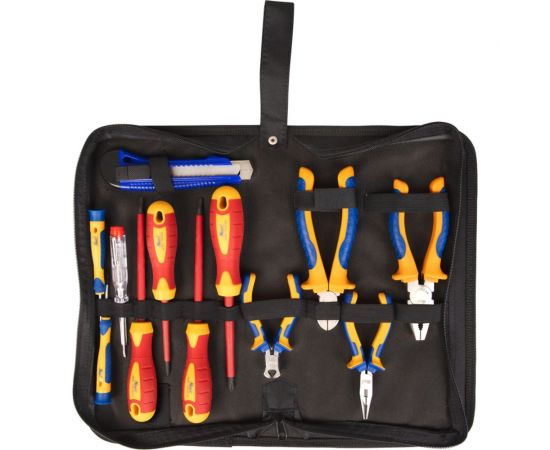 Набор инструмента для электрика KRAFT 12 предметов сумка KT 703014 – изображение 6