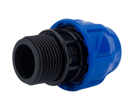 Муфта наружная резьба CN-TB ПНД 20x3/4" TEBO 017030403 – изображение 2