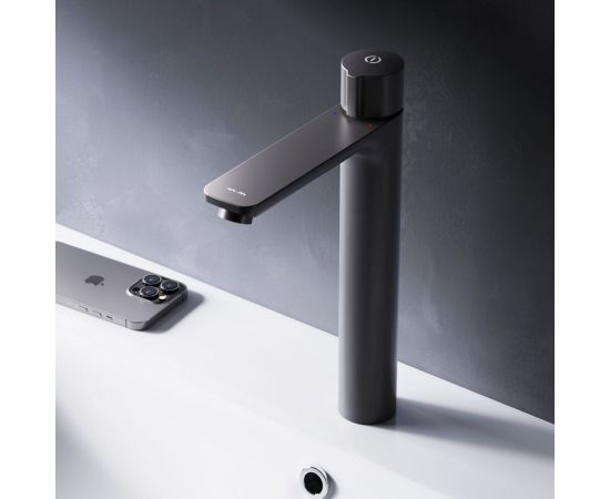 Смеситель для умывальника AM.PM X-Joy TouchReel высокий, чёрный F85A92522 – изображение 10