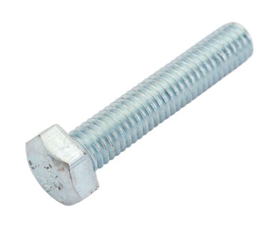 Болт Стройметиз М5х25 DIN 933, класс прочности 5.8, цинк уп. 6 шт 3010831 – изображение 2