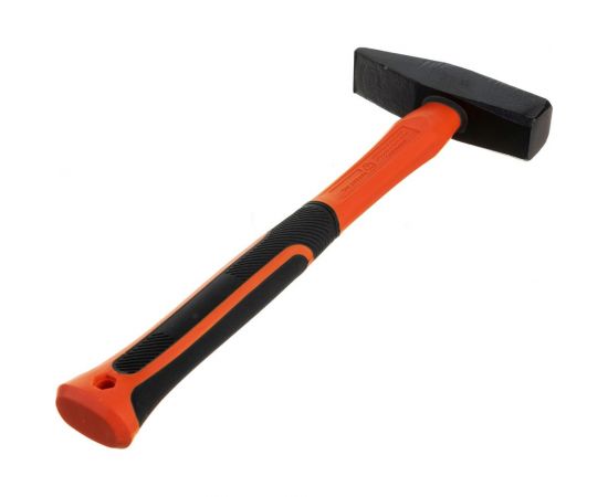 Слесарный молоток TDM 600 гр, кованый, с усиленной прорезиненной фибергласовой рукояткой Алмаз SQ1036-0114 – изображение 14