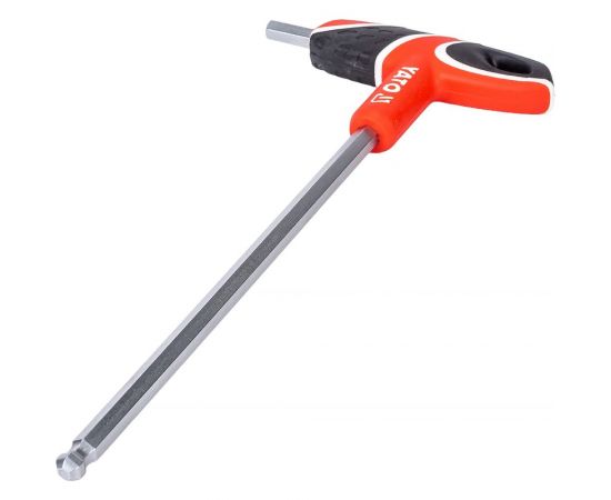 Шестигранный ключ с Т-образной рукояткой и шаром YATO 8 мм YT-05593 – изображение 5