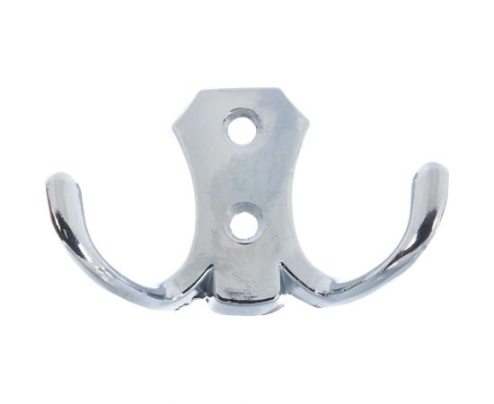 Крючок-вешалка НОРА-М №10 2-х рож. хром 14315 – изображение 2