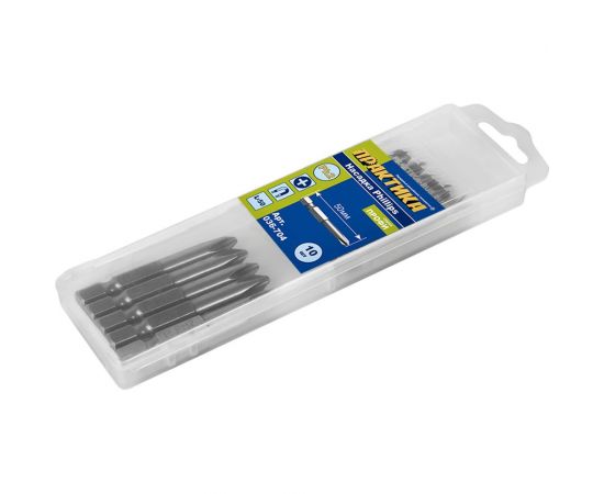 Бита PH-2 Профи (10 шт; 50 мм) ПРАКТИКА 036-704 – изображение 5