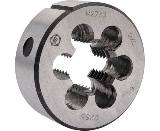 Плашка М 27 х3 9ХС ТМ Туламаш 57930 – изображение 3