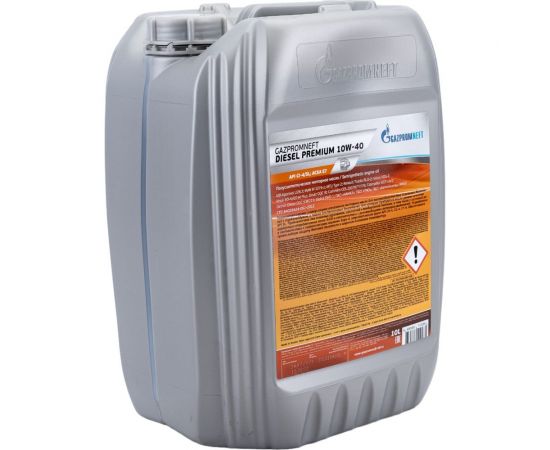 Моторное масло GAZPROMNEFT Diesel Premium 10W-40, 10 л 253142307 – изображение 2