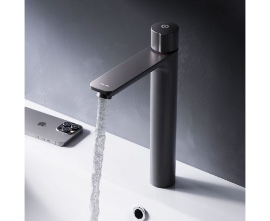 Смеситель для умывальника AM.PM X-Joy TouchReel высокий, чёрный F85A92522 – изображение 9
