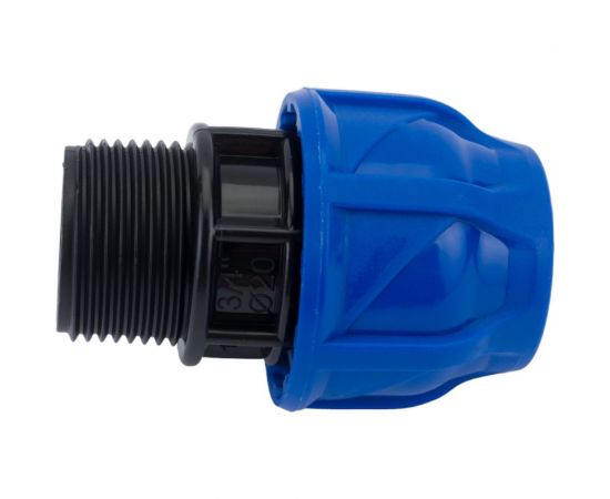 Муфта наружная резьба CN-TB ПНД 20x3/4" TEBO 017030403 – изображение 4