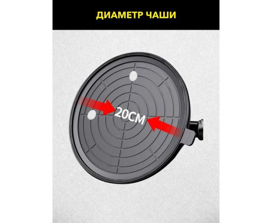 Присоска с ручной помпой и манометром TECHNICOM 160 кг TC-F160 – изображение 8