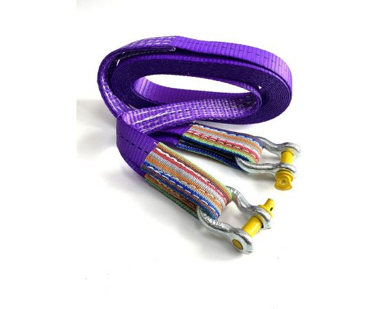 Буксировочный трос ТамбовТехСнаб 2/3.5т 20м скоба/скоба 7930124362544 – изображение 2