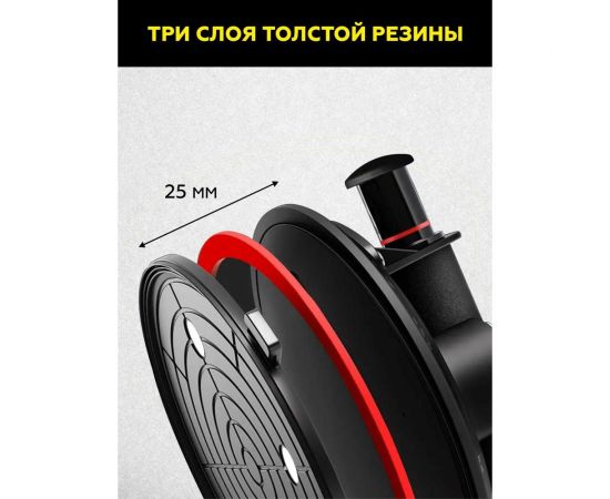 Присоска с ручной помпой и манометром TECHNICOM 160 кг TC-F160 – изображение 9