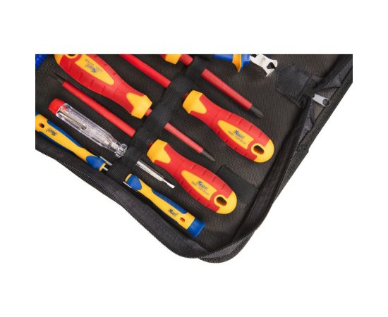 Набор инструмента для электрика KRAFT 12 предметов сумка KT 703014 – изображение 3